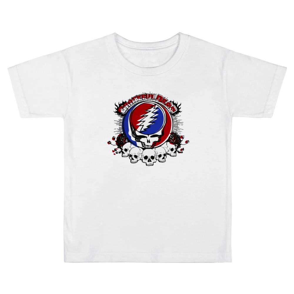 Grateful death skull Kids Boys Girls T-Shirt