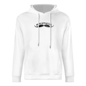 Great Moustache European Size Men Hoodie