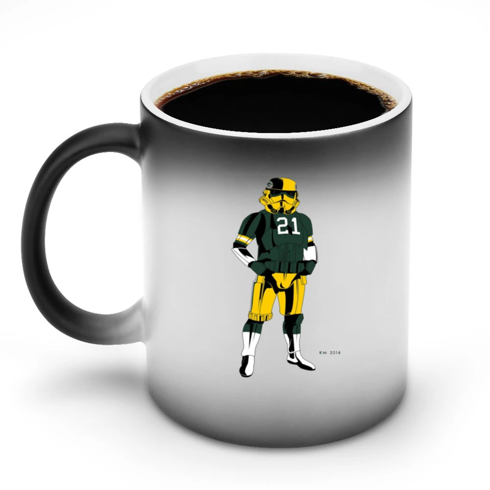 Green Bay Packers Storm Trooper Tshirt Discoloration Mug