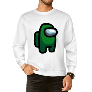 Green Suspect Fun Video Game Fan European Size Pullover Sweater