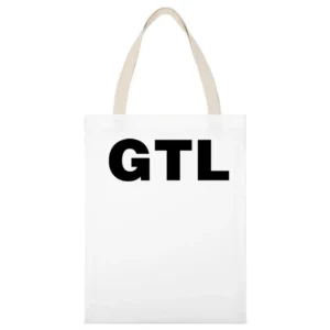 Gtl Jersey Shore Funny White Canvas Tote Shopping Bag