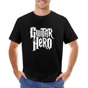 Guitar Hero Music Asian Size Men T-Shirt