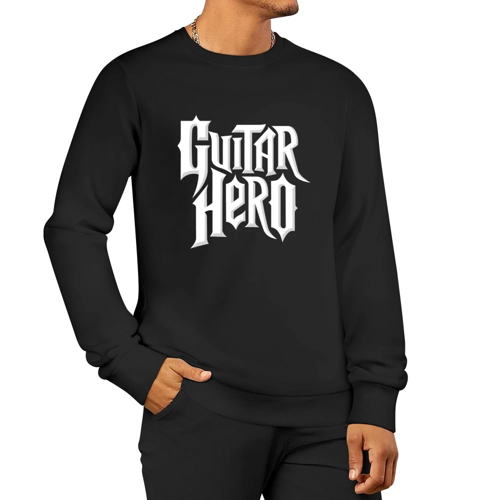 Guitar Hero Music Men Pullover Sweatshirt