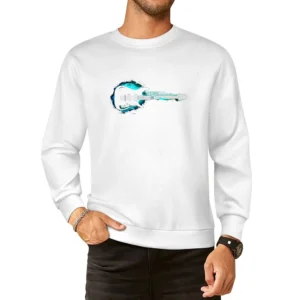 Guitar Music European Size Pullover Sweater