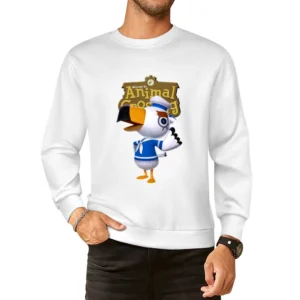 Gulliver From Animal Crossing Nintendo Video Game Fan European Size Pullover Sweater