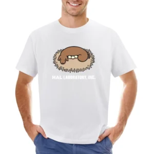 HAL Laboratory Japanese Video Game Developer Logo Asian Size Men T-Shirt