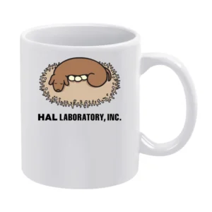 Hal Laboratory Japanese Video Game Developer Logo White White Mug