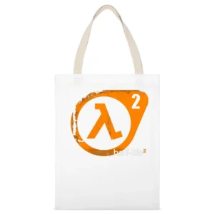Half life 2 shooter video games White Canvas Tote Shopping Bag