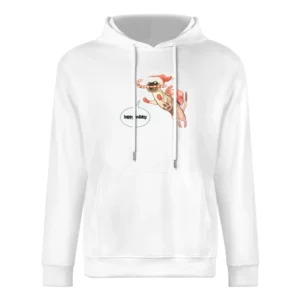 Happy Holiday Cat Cartoon European Size Men Hoodie