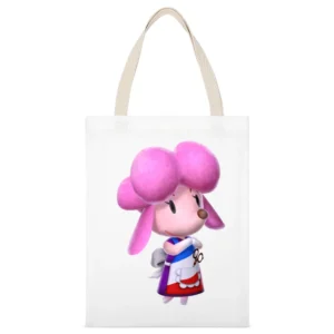 Harriet From Animal Crossing Nintendo Character Video Game White Canvas Tote Shopping Bag