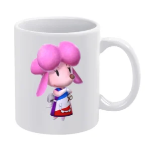 Harriet From Animal Crossing Nintendo Character Video Game White Mug