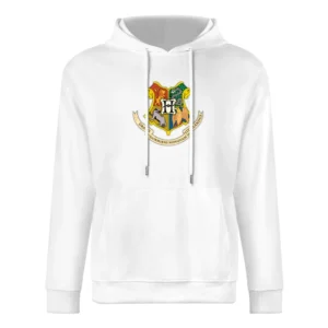 Harry Potter Hogwarts Coat Of Arms Movie European Size Men Hoodie