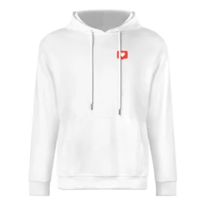 Heart Bubble Instagram Sticker Graphic Ladies European Size Men Hoodie