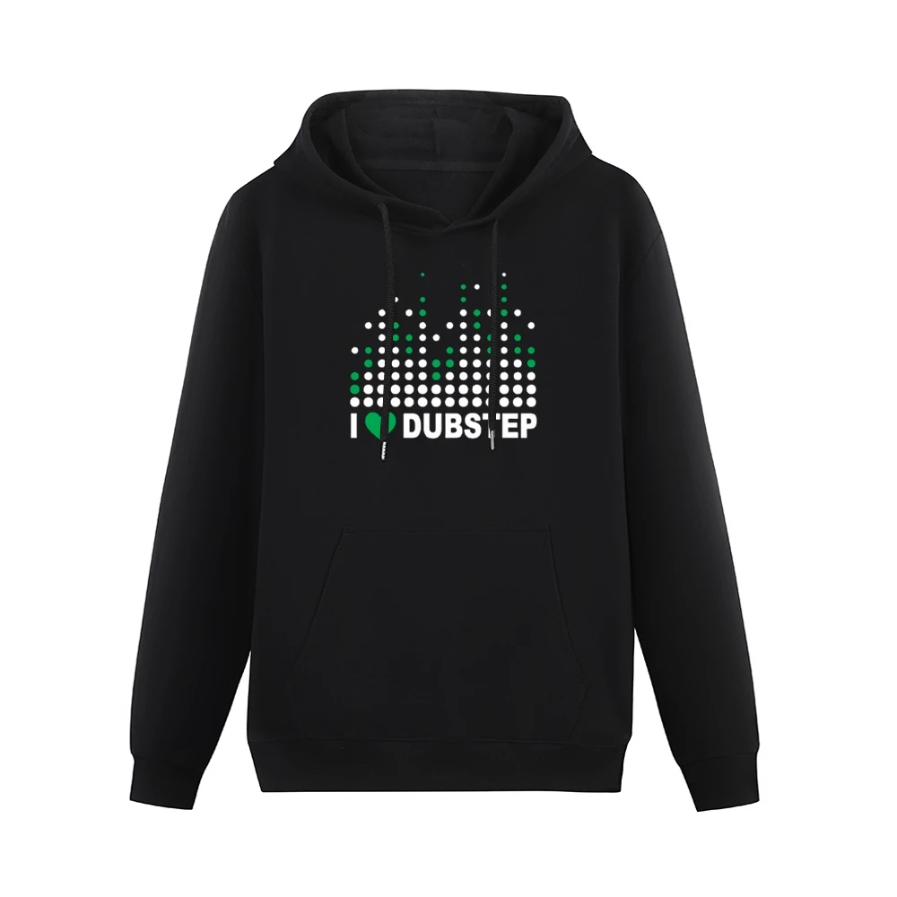 Heart Dubstep Men Hoodie With Pocket
