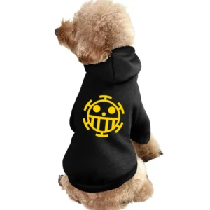 Heart Pirates flag Trafalgar Law One Piece The surgeon of death Manga Pet Apparel Clothes