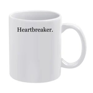 Heartbreaker Fun Popular Celebrity Blogger Graphic White Mug