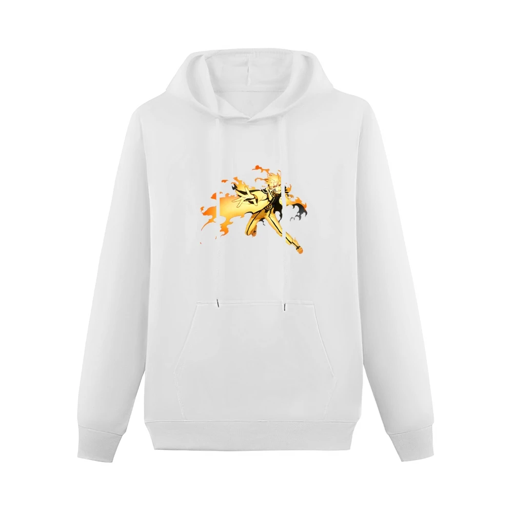 Hermit Naruto sage mode with kurama nine tails beast chakra anime mang Men Hoodie With Pocket