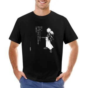 Himura Kenshin Meiji era Samurai x Battousai rurouni sakabatou Asian Size Men T-Shirt
