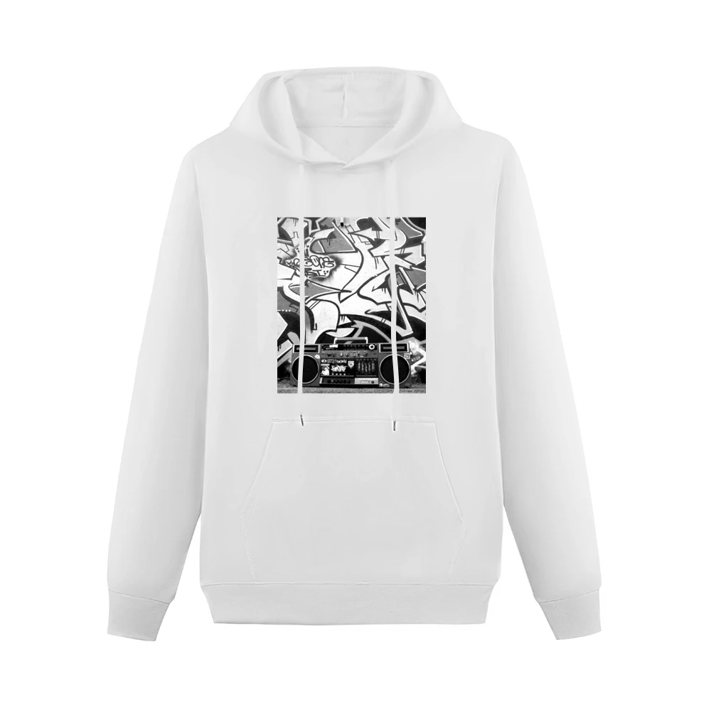 Hip Hip Ghetto Blaster Tshirt (All styles and colors available) Men Hoodie With Pocket