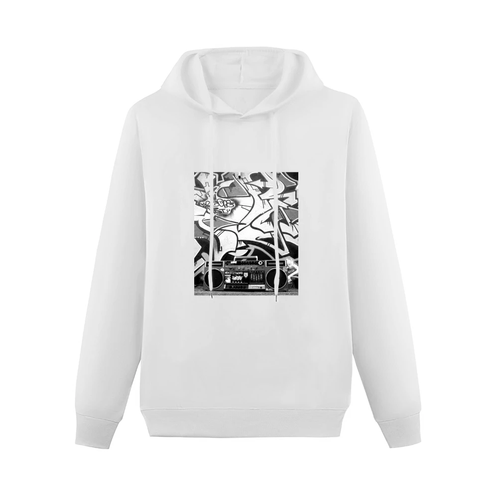 Hip Hip Ghetto Blaster Tshirt (All styles and colors available) Men Hoodie Without Pocket