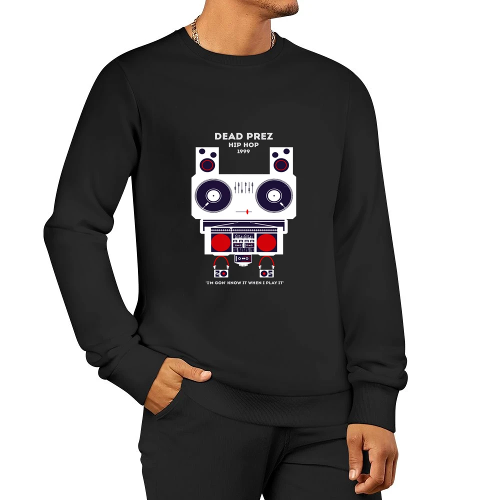 Hip Hop Tshirt Men Pullover Sweatshirt