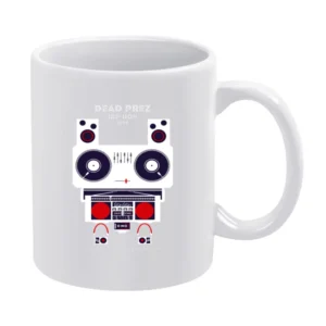 Hip Hop Tshirt White Mug