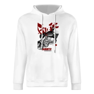 Hiroya Oku manga anime Gantz European Size Men Hoodie