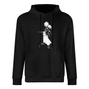 Hitokiri Battousai Himura Rurouni Kenshin Samurai x European Size Men Hoodie