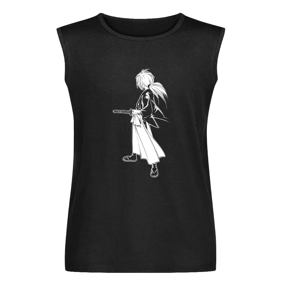 Hitokiri Battousai Himura Rurouni Kenshin Samurai x Men Sleeveless T-Shirt