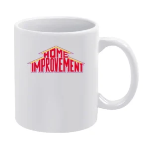 Home Improvement Vintage Fun Handyman Tv Show White Mug