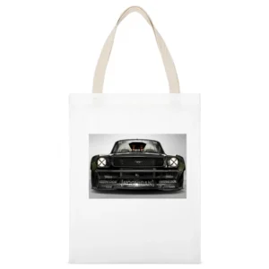 Hoonigan Front Mustang Tshirt White Canvas Tote Shopping Bag