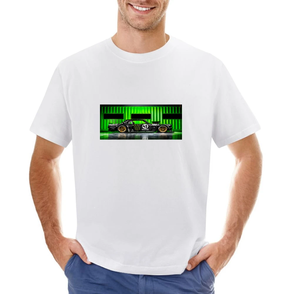 Hoonigan Mustang tshirt Asian Size Men T-Shirt