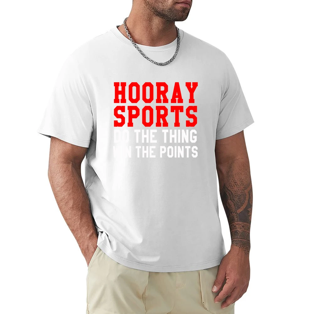 Hooray Sports Do The Thing Win Funny Tee Shirt Premium Men T-shirt