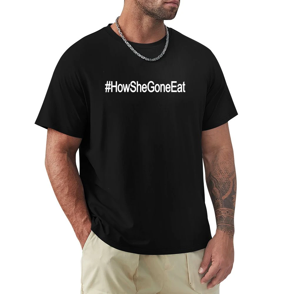 How She Gone Eat Funny Ohio Football Hashtag Graphic Player Athletes J Premium Men T-shirt