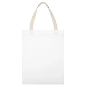 I Am A Cute Little Ray Of Pitch Black Funny Trendy Graphic Fashion T S White Canvas Tote Shopping Bag