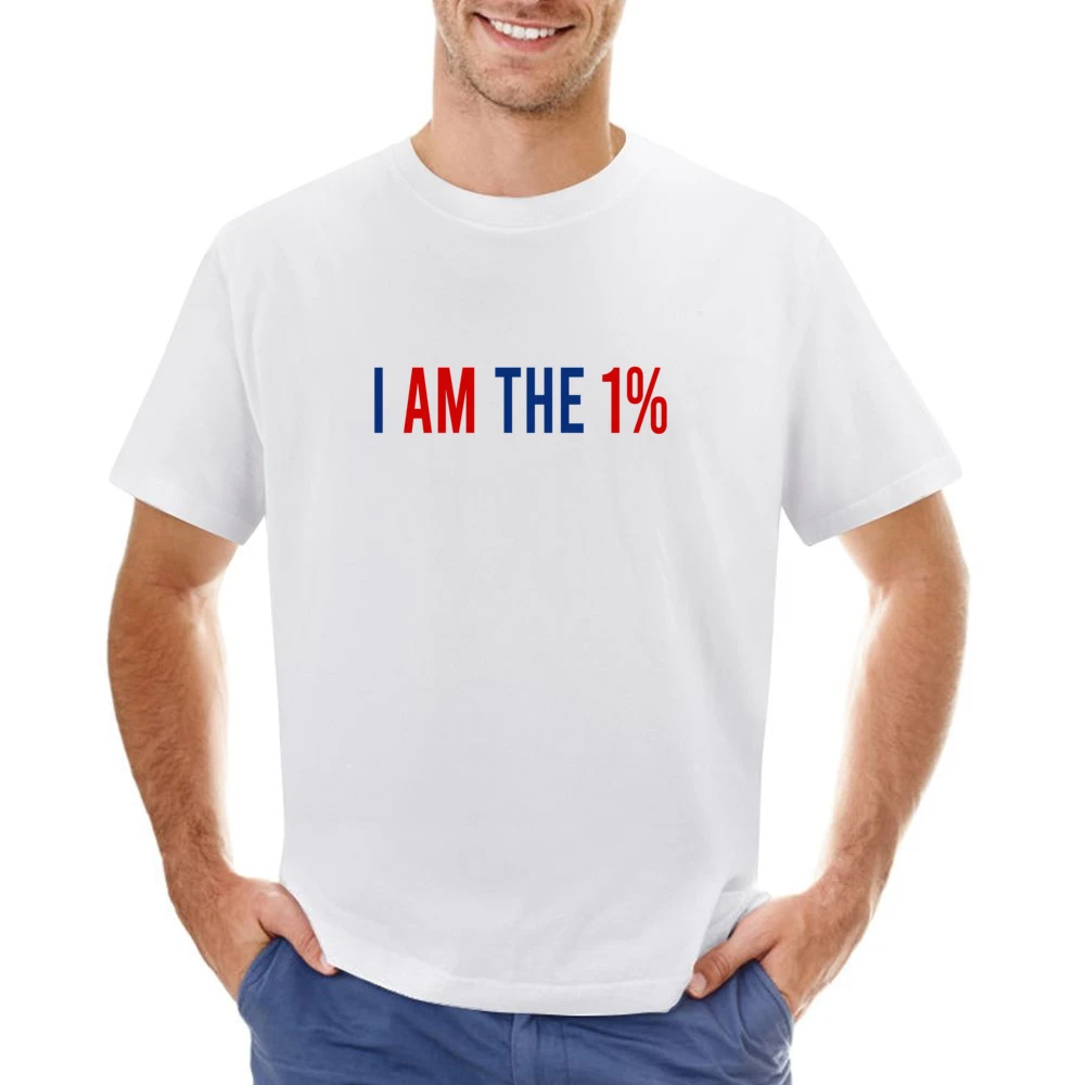 I Am The One Percent Funny Political Kid Rock Graphic Asian Size Men T-Shirt