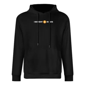 I Bought Bitcoin In 2015 Funny Digital Currency Money European Size Men Hoodie