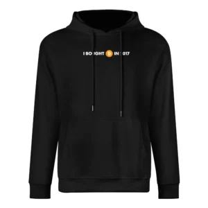 I Bought Bitcoin In 2017 Funny Digital Currency Money European Size Men Hoodie
