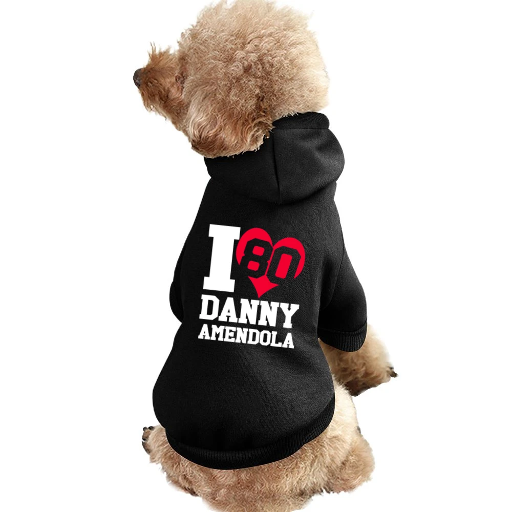 I Heart Love Danny Amendola Fun New England Football Graphic Fan T Shi Pet Apparel Clothes