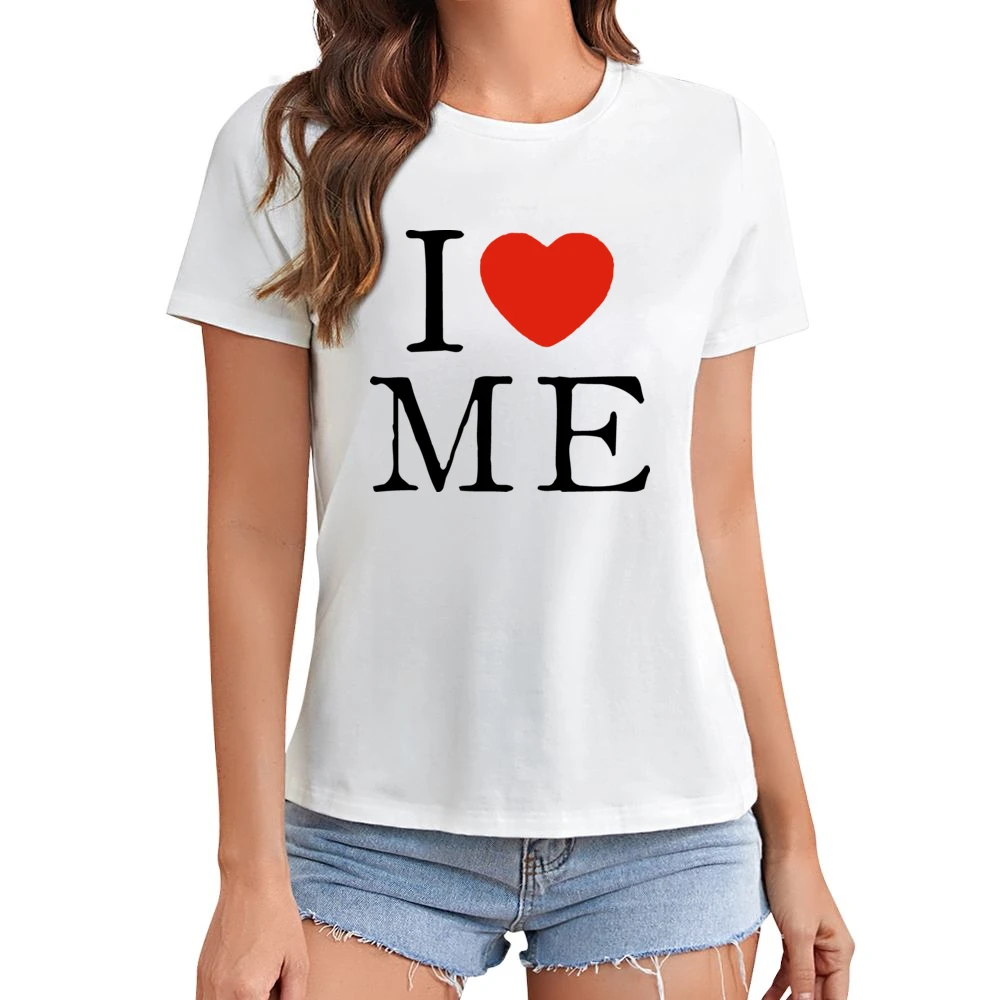 I Heart Me Asian Size Women Ladies T-shirt