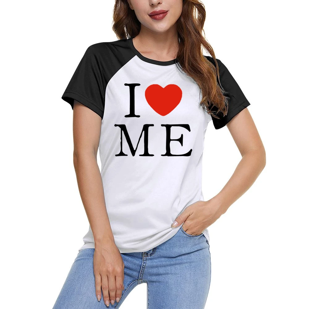 I Heart Me Women Ladies Short Sleeve T-Shirt