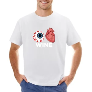 I Love Wine Halloween Tshirt (all Colors And Styles Available) Asian Size Men T-Shirt