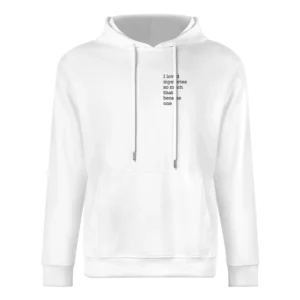 I Loved Mysteries So Much Fun Paper Towns John Green Graphic Tee Shirt European Size Men Hoodie