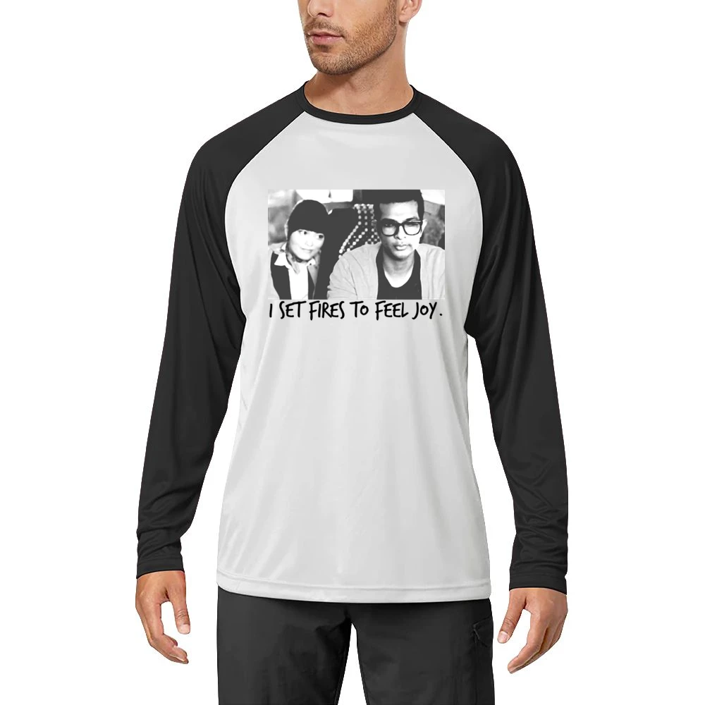 I Set Fires To Feel Joy Lilly And Donald Pitch Perfect Fun Movie T Shi Men Long Sleeve T-Shirt
