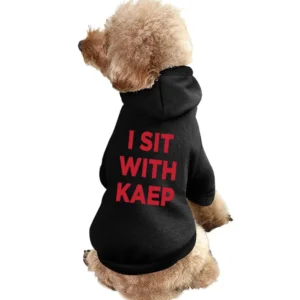 I Sit With Kaep Colin Kaepernick Support National Anthem Protest Footb Pet Apparel Clothes