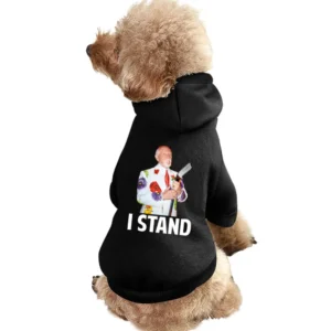 I Stand With Don Cherry Fired Hockey Broadcaster Canadian Legend T Shi Pet Apparel Clothes
