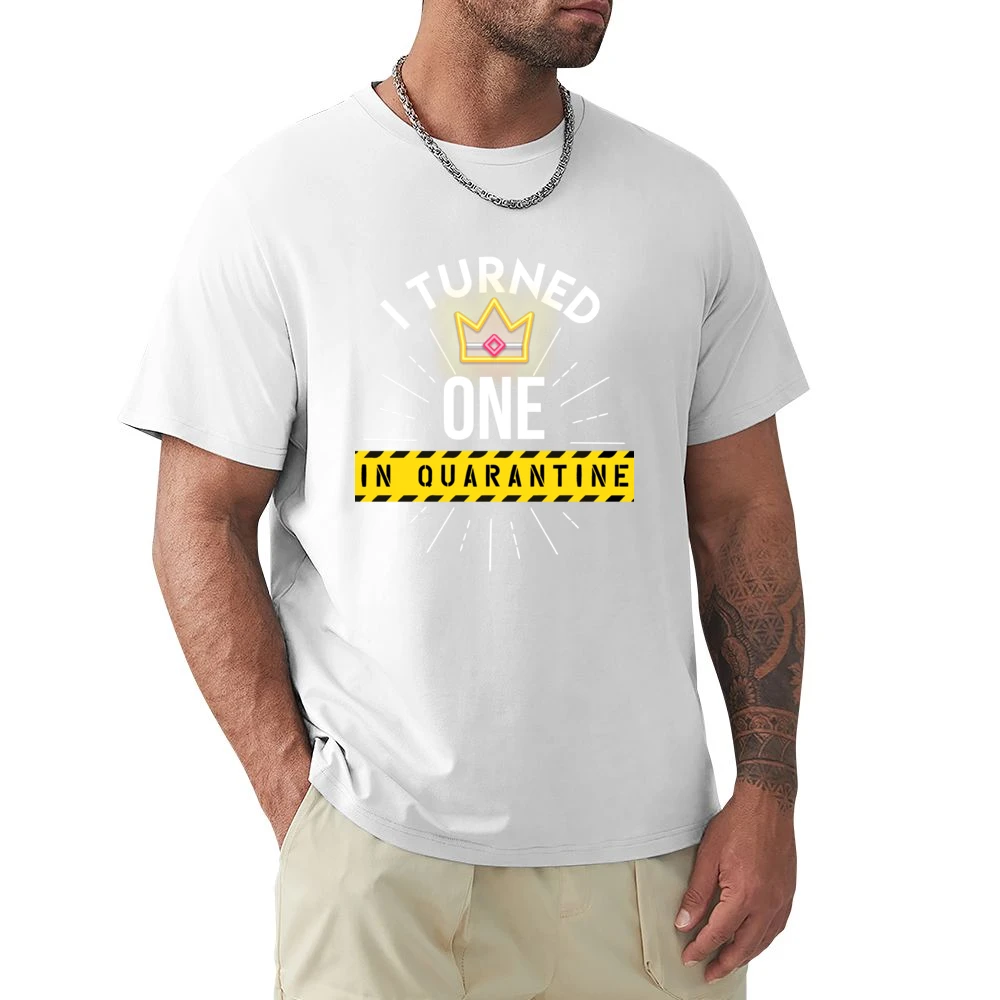 I Turned One In Quarantine Premium Men T-shirt