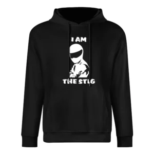 I am the Stig (white) European Size Men Hoodie