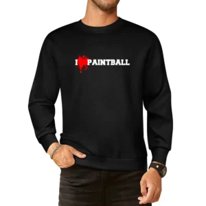 I heart Paintball European Size Pullover Sweater