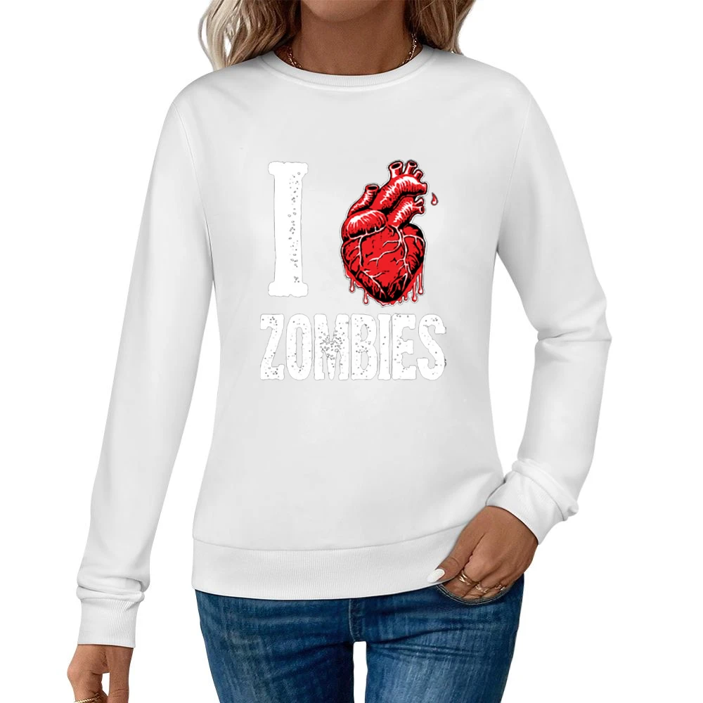 I heart Zombies - Living dead Creature lover Women Pullover Sweatshirt